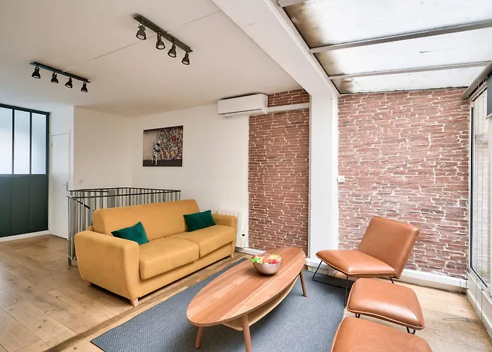Lejlighed Superbe Loft Avec Patio - Tour Eiffel