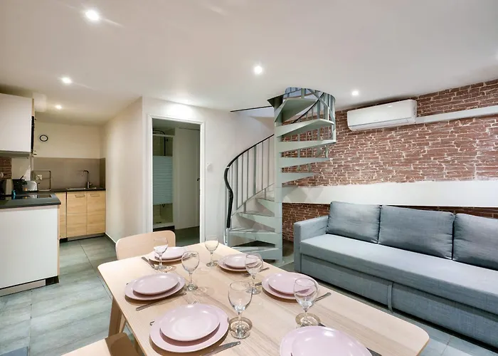 Lejlighed Superbe Loft Avec Patio - Tour Eiffel *