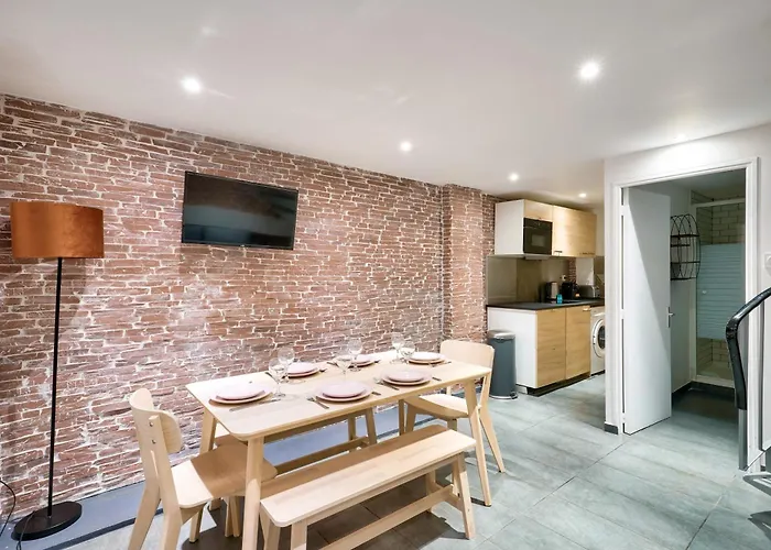 Superbe Loft Avec Patio - Tour Eiffel Lägenhet *